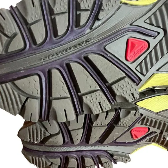 Salomon Techamphibian 3 Water Shoes In Dark Titanium Light Pistachio Size 6