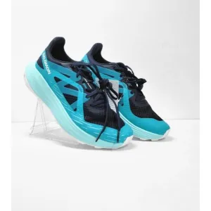 Salomon Ultra Flow Trail Running Shoes Size 7.5 Blue NEW