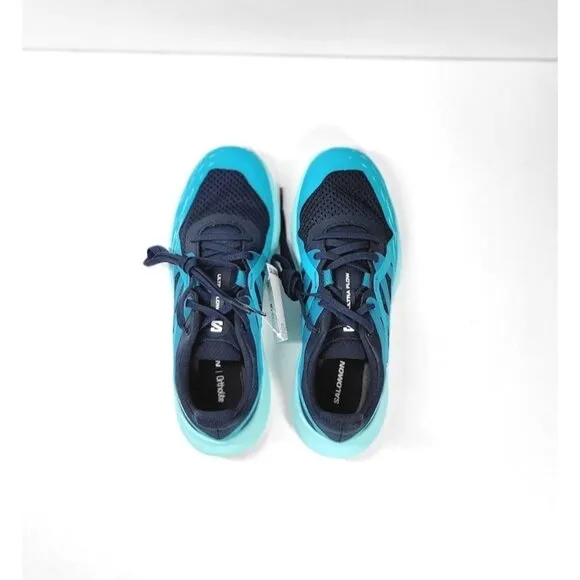 Salomon Ultra Flow Trail Running Shoes Size 7.5 Blue NEW