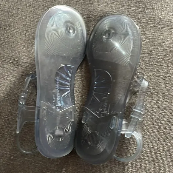 Salvatore Ferragamo Blue Jelly sandals
