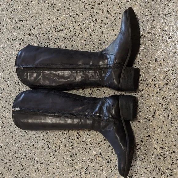 Salvia Tall Leather Boots