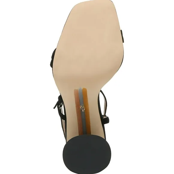 🆕⭐Sam Edelman black round heel sandal