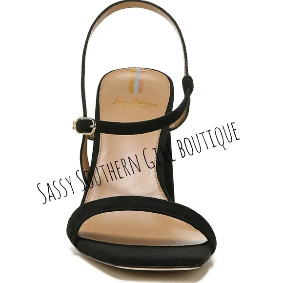 🆕⭐Sam Edelman black round heel sandal