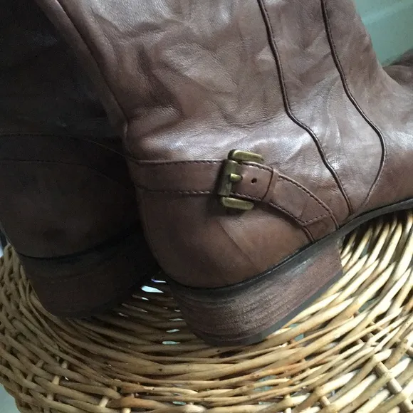 Sam Edelman Kara real shearling leather tall boots