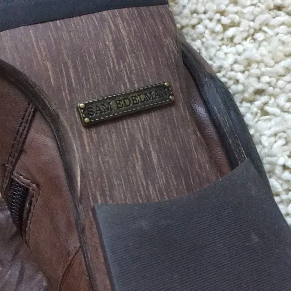 Sam Edelman Kara real shearling leather tall boots