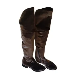 SAM EDELMAN Patricia Velvet Over The Knee Boots