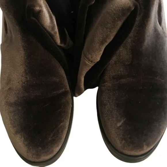 SAM EDELMAN Patricia Velvet Over The Knee Boots