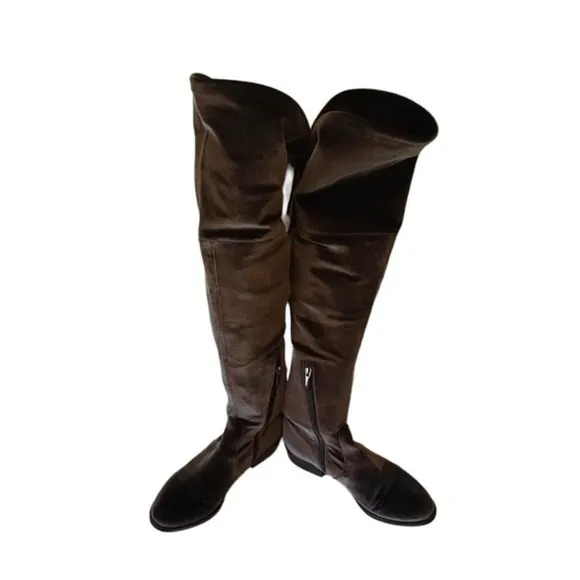 SAM EDELMAN Patricia Velvet Over The Knee Boots