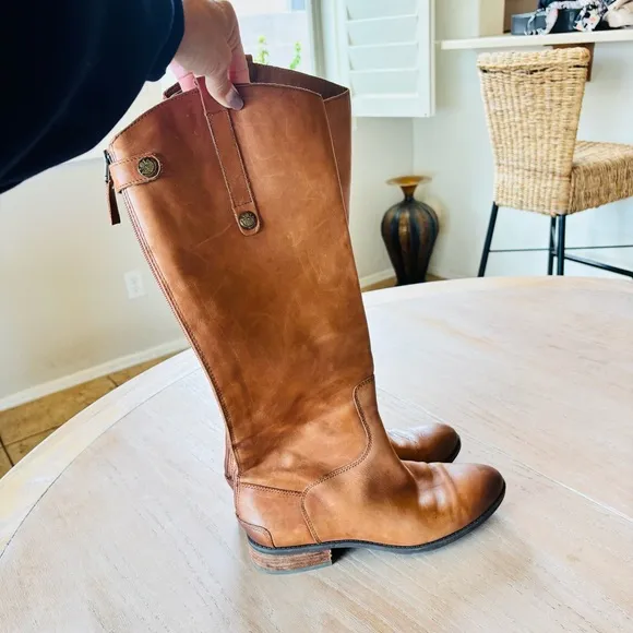 Sam Edelman tall Penny Riding Boots size 9 women’s