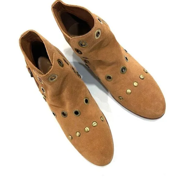 SAM EDELMAN Pedra Perforated Short Boots