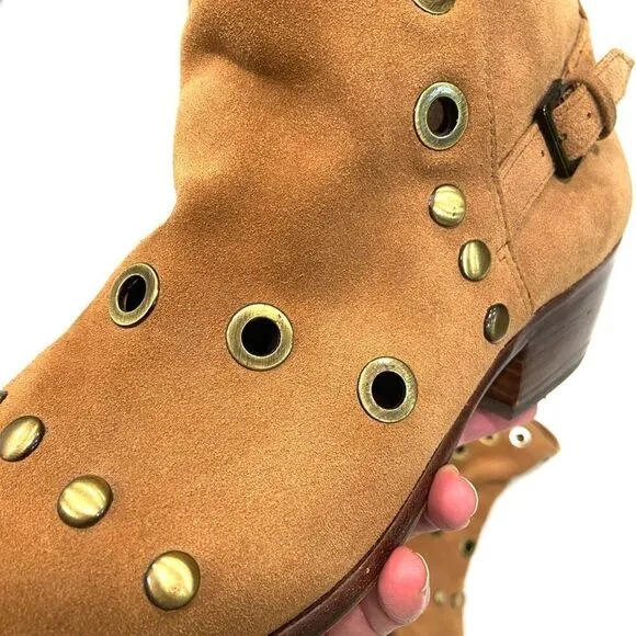 SAM EDELMAN Pedra Perforated Short Boots