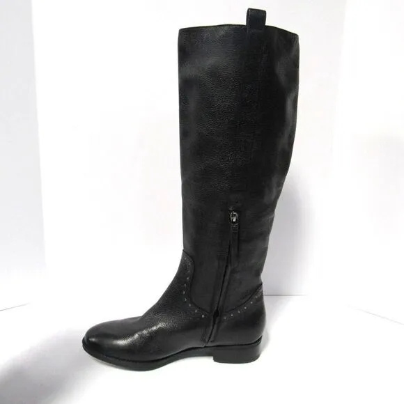 Sam Edelman Prina Leather Tall Boots in Black
