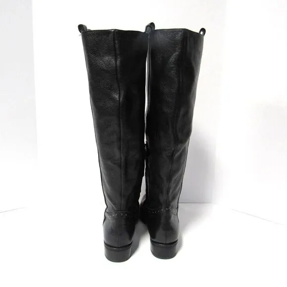 Sam Edelman Prina Leather Tall Boots in Black