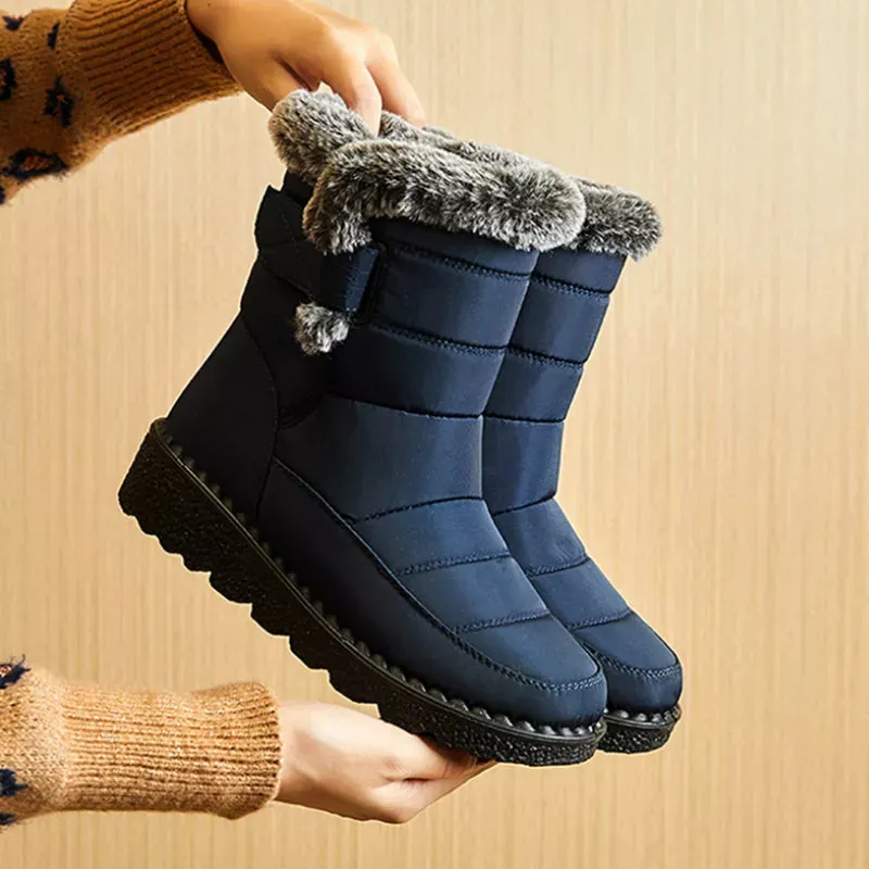 Sandra - Stilvolle und Wasserdichte Winter-Snowboots für Damen