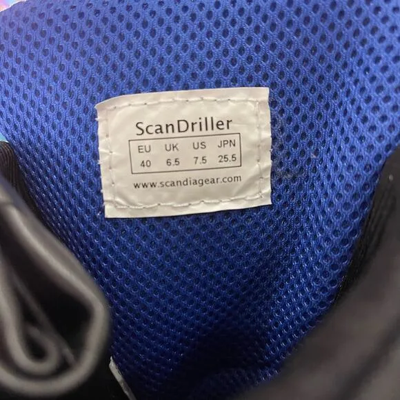 Scandia ScanDriller S3 Safety Work Boots Insulated Water Resistant Black 7.5
