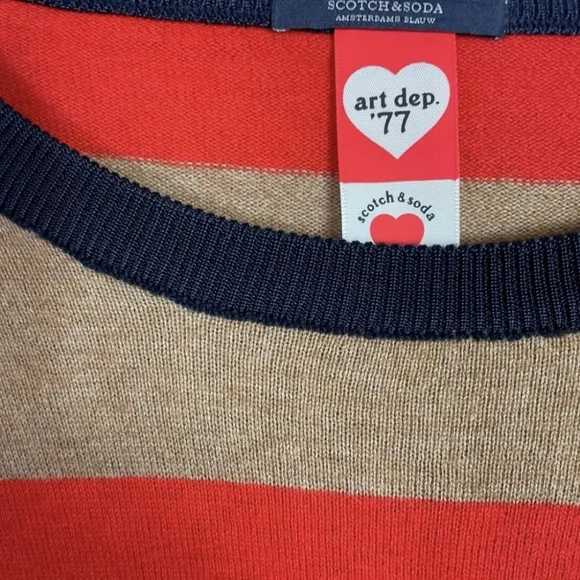 Scotch &amp; Soda Stripe Sweater Dress