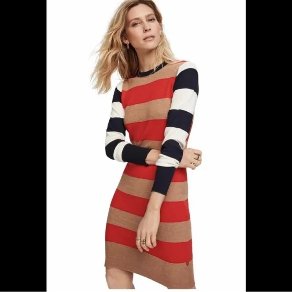 Scotch &amp; Soda Stripe Sweater Dress