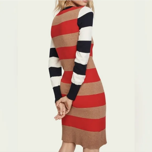Scotch &amp; Soda Stripe Sweater Dress
