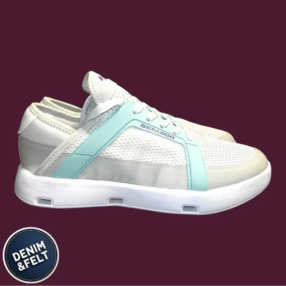 Sea-Doo Unisex Mint Green/White/Purple Water Shoes/Sneakers | NEW/NIB!!🌊🚤🌊