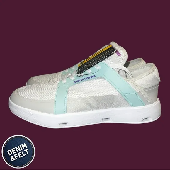 Sea-Doo Unisex Mint Green/White/Purple Water Shoes/Sneakers | NEW/NIB!!🌊🚤🌊