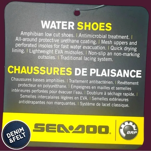 Sea-Doo Unisex Mint Green/White/Purple Water Shoes/Sneakers | NEW/NIB!!🌊🚤🌊