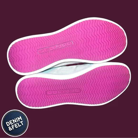 Sea-Doo Unisex Mint Green/White/Purple Water Shoes/Sneakers | NEW/NIB!!🌊🚤🌊