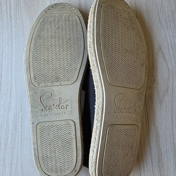 Sea Star Men's Beachwear Slip On Water Shoes, Size 11, Black