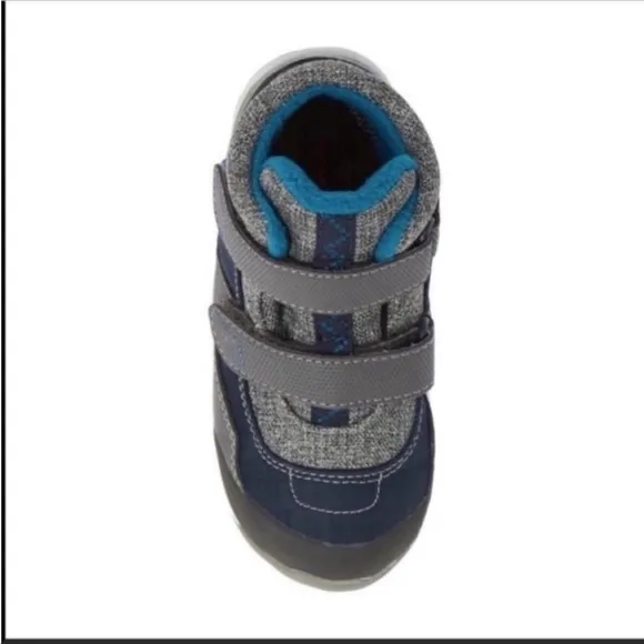 See Kai Run Atlas II Waterproof Insulated Snow Boots Shoes Boys Navy Baby Sz NTW