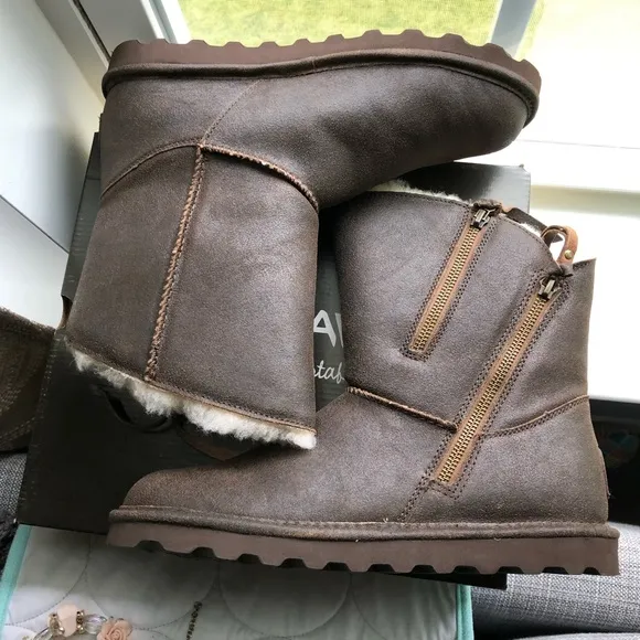 Short Hi Lo BearPaw Boots