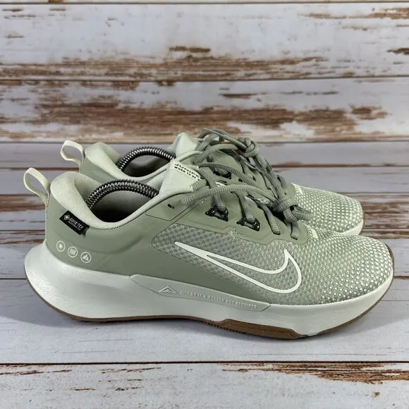 Size 8 Nike Juniper Trail 2 GORE-TEX Running Shoes Jade Horizon / Sea Glass