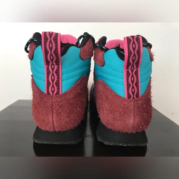 Size 9 Mens Nike ACG Torre Mid Waterproof Hiking Shoes Boots Red Teal FD0212-600