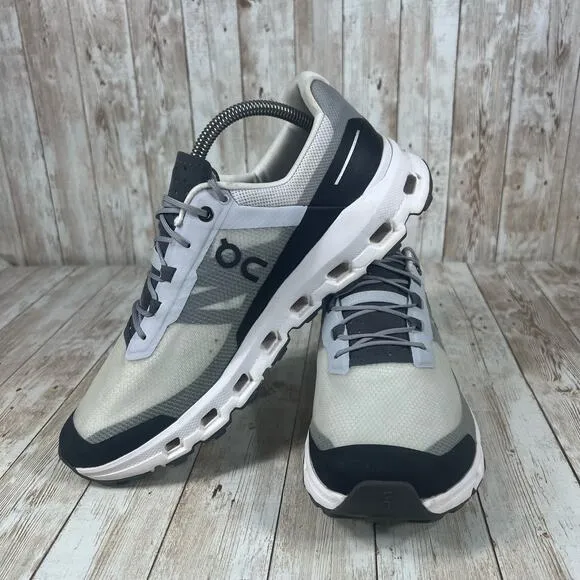 Size 9.5 Men's ON CLOUD CLOUDVISTA Glacier |Black‎ Running Shoes 64.99059