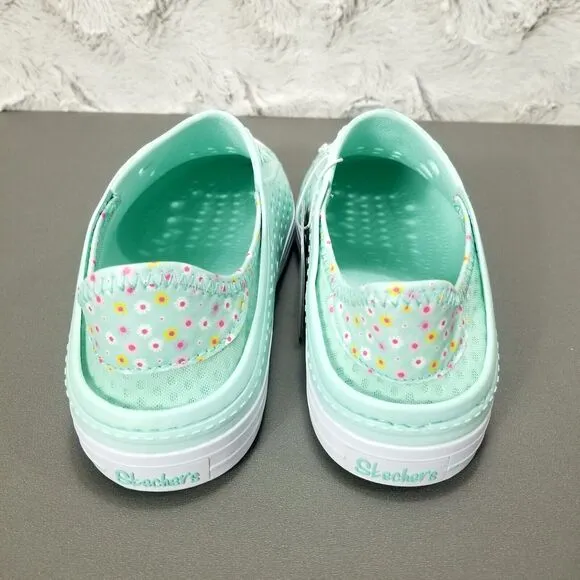 Skechers Girls Green Cali Gear Sandcastle Dream Girl's Water Shoes Sz 5