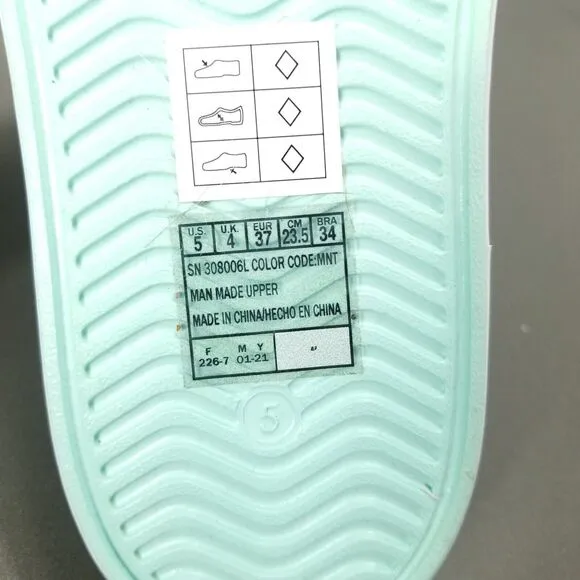 Skechers Girls Green Cali Gear Sandcastle Dream Girl's Water Shoes Sz 5