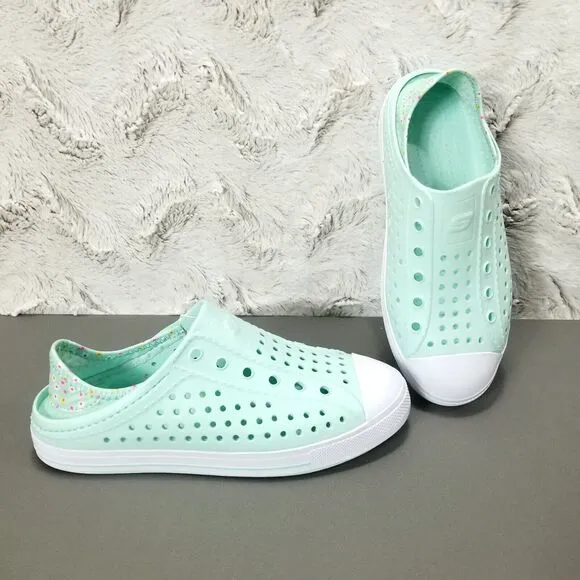 Skechers Girls Green Cali Gear Sandcastle Dream Girl's Water Shoes Sz 5