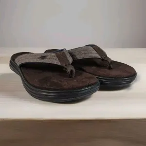 Skechers Proven SD Radnor Relaxed Fit Flip Flop Sandals Men Size‎ 9 Brown 204576