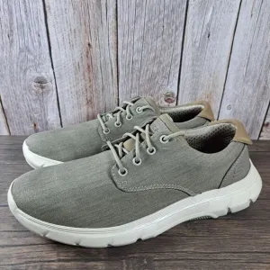 Skechers Relaxed Fit Salto Tanom Lightweight 65988 Shoes Men's Sz 11 Khaki