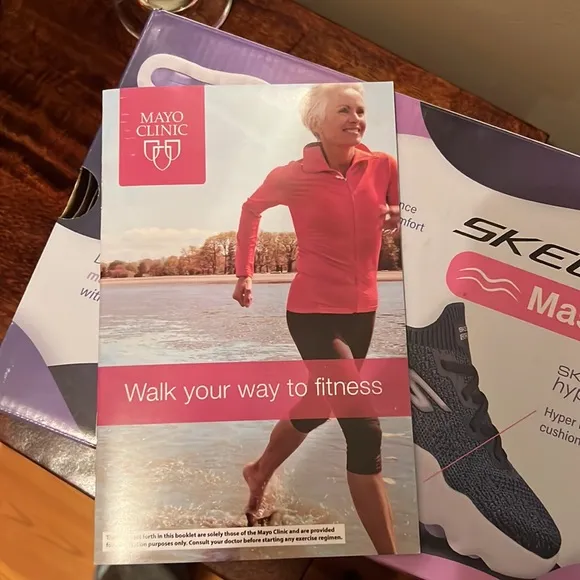 Sketchers Massage Fit Tennis Shoes, GO Walk, Size 8.5