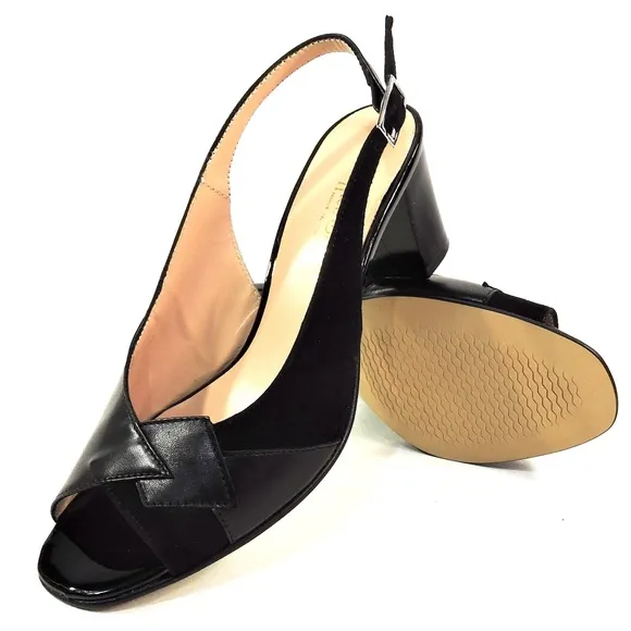 SOFFICE SOGNO 🇮🇹 WOMEN'S BLACK SOFT SUEDE COMFORT SUMMER SANDALS
