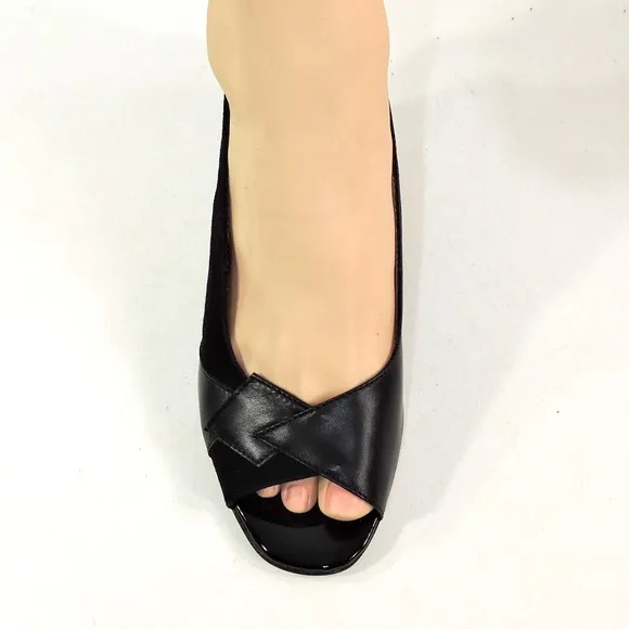 SOFFICE SOGNO 🇮🇹 WOMEN'S BLACK SOFT SUEDE COMFORT SUMMER SANDALS