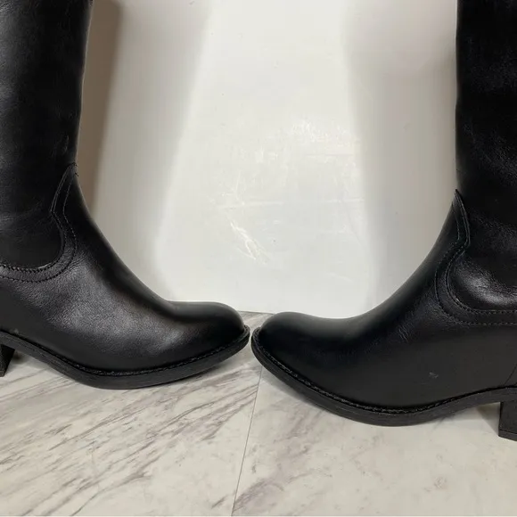 Sofft Astoria Black Leather Tall Boot 8M