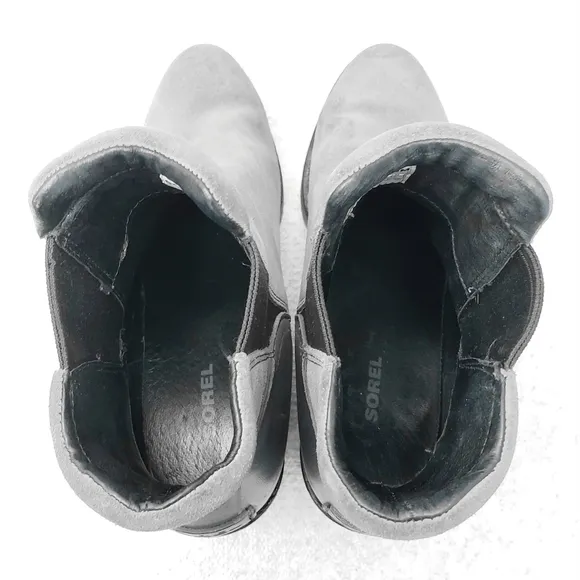 SOREL After Hours Chelsea Wedge Heeled Ankle Booties US 9.5 Waterproof