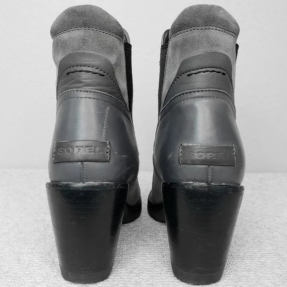SOREL After Hours Chelsea Wedge Heeled Ankle Booties US 9.5 Waterproof