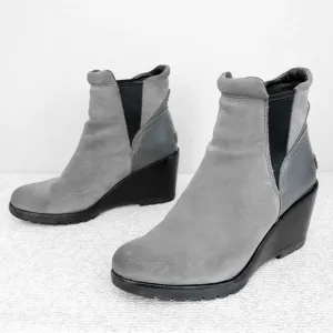 SOREL After Hours Chelsea Wedge Heeled Ankle Booties US 9.5 Waterproof