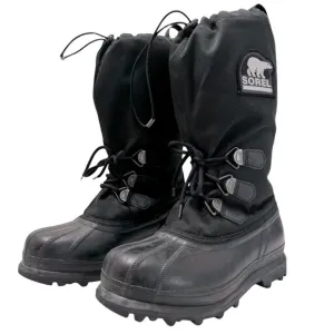 Sorel Bear II Insulated Black Rain Snow Boots Shoes 1022-010 Men’s Size 7