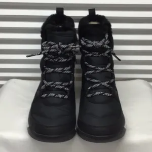 Sorel black ankle boots, lace-up waterproof size 8 NWT