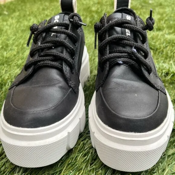 Sorel Caribou X Leather Platform Oxfords Waterproof Lace Up Shoes Wmn Size 5