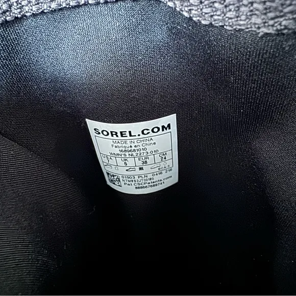 Sorel Conquest Carly II Winter Tall Boots Women’s Size 7