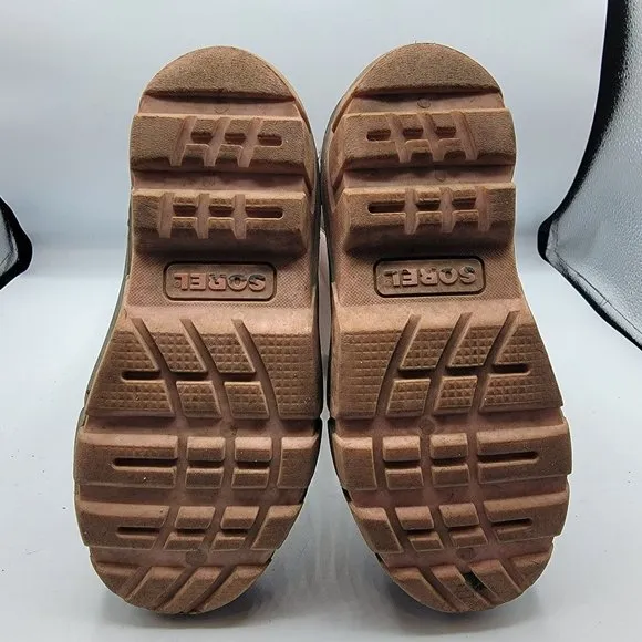 Sorel Cub Winter Boots Girls Size 13 Pink Inner Lined Waterproof NY1799-636