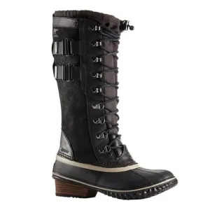 SOREL | Like New! Conquest Carly ll Tall Waterproof Duck Boots in Black | 7.5